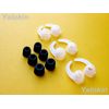 12pcs (BMF-CLSTB) Memory Foam & Stabilizer Eartips for Plantronics Backbeat Go 2