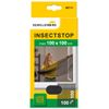 Schellenberg 50711 Fly Screen, Insect, Mosquito Protection for Windows – Various Sizes, Dark Grey, 100x100cm
