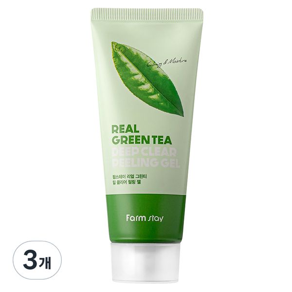 Farmstay Real Green Tea Deep Clear Peeling Gel