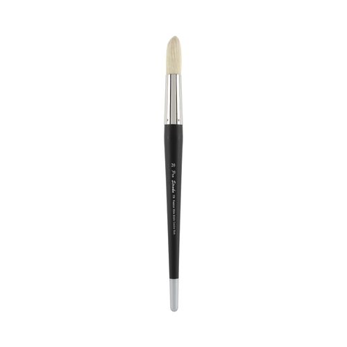 Creative Mark Artist Pro Stroke White Chungking Hog Bristle Paint Brush, Size 20, Round