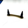 black spike BRASS Harley SPRINGER BRIDGE top plate spring brace FLSTS FXSTS
