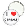 I Love Cereals - 77mm Round Compact Mirror