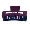 Large 4 Inch Rectangular Women's Strong Hold Hair Clip 4 Pcs, 2 Tone A