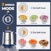 2L Electric Food Processor Stainless Steel Chopper Kitchen Meat Grinder 8 Cups