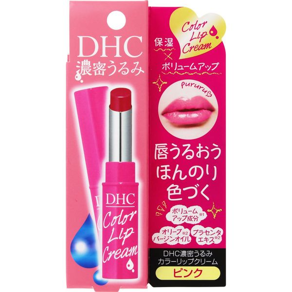DHC Dense Moisture Color Lip Cream safety pink