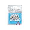MILWARD Hooks & Eyes Fasteners, Fur/Coat, Beige, No.3