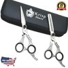 (6") Professional Hair Cutting Scissors Thinning Barber Salon Shears Set Kit