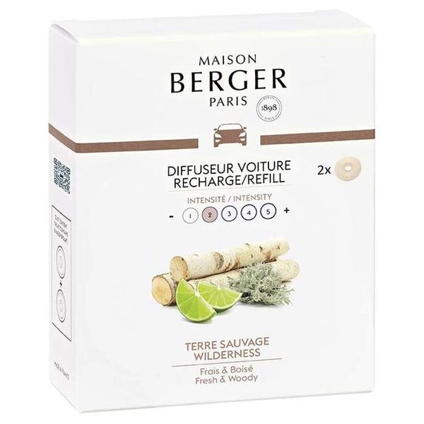 MAISON BERGER Wilderness Car Diffuser Refills