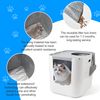 4 Pack Reusable Liners D Compatible with Modkat XL Litter Box, Durable Front Entry Cat Liners Type D for Cat Box, Waterproof and Scratch-Resistant Box Liners