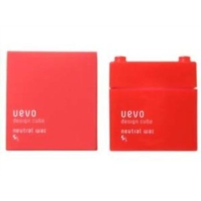 Demi Wavo Design Cube, Neutral Wax 2.8 oz (80 g), neutral wax DEMI uevo design cube