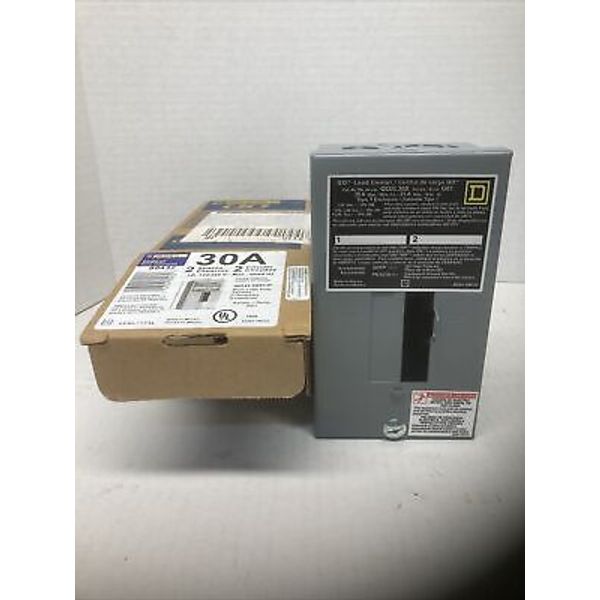 Square D Schneider QO Indoor 30A Circuit Breaker Load Center QO2L30SCP 120V/240V