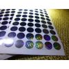 237 PPLS Positive Circular Security Seal 0.8 cm 102 Sheets x 4 Seat 1