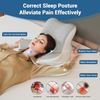 Reading Pillow for Bed, Lying, Leaning and Prone, Ergonomic Memory Foam Bed Wedg