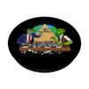 Alien Illuminati Conspiracy Theory All Seeing Eye Aliens PopSockets Swappable PopGrip