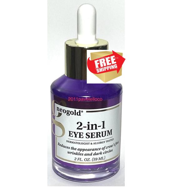 NEOGOLD 2-1 EYE Serum, Reduces the appearance of crow's feet, wrinkles and dark