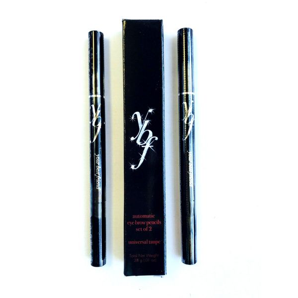 2 ~ YBF Automatic Eyebrow Pencil   Universal Taupe  Full Size   Sealed!