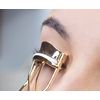 Beter - Gold Eyelash Curler with Silicone Pads, Professional Eyelash Curler, Includes 5 Replacement Bands, high-Strength Steel, Eye Make-up