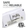 4xDigital Clock Timer Single Outlet Plug In Switch Electric 24Hour Programmable