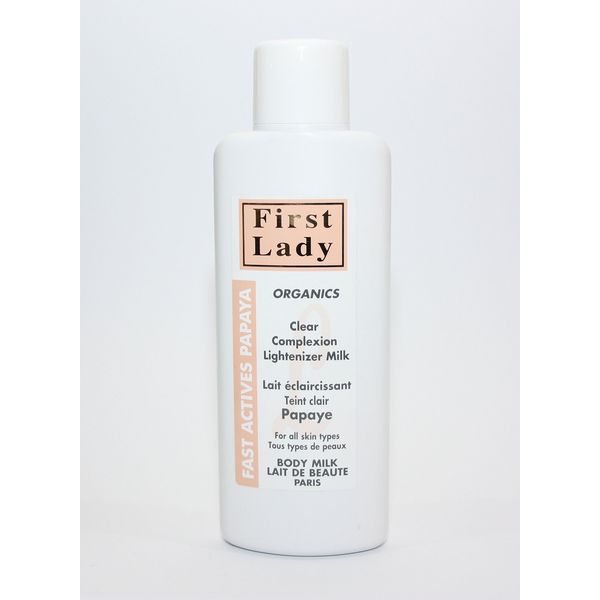 First Lady Organics Papaya Clear Complexion Lightenizer Body Milk 750ml - Skin Lightening