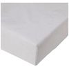 Sleepdown Extra Deep Fitted Sheet Poly Cotton, Light Grey, Double