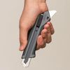 OLFA 193B-GRY Hyper AL Type, Gray, Auto-Lock Type, Special Black Blade
