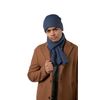 Barts Men's Wilbert Turnup Beanie Hat, Blue, One Size