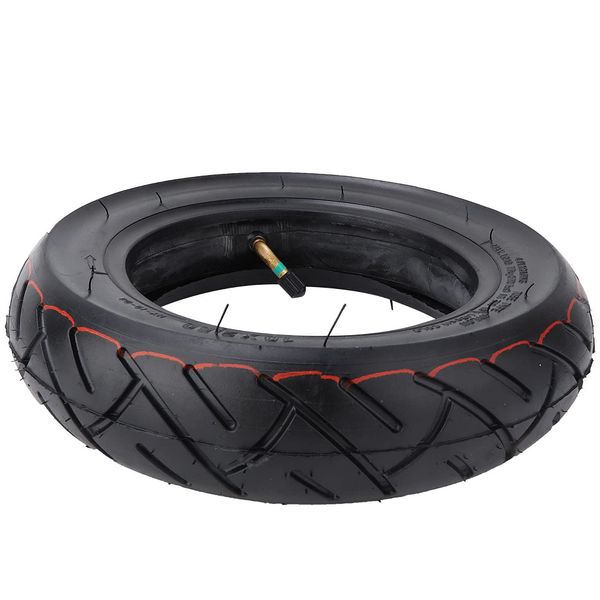 Parts G4 Tire Black Rubber 10 Inch Outer Tire Inner Tube Set Fits For Electric Scooter Inflatable Tyre