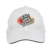 Makoroni - Peace Love Elliptical Machine Hat Adjustable Cap, DesF39 White