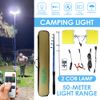 Remote Control Outdoor Lamp LED Camping Lantern Light Telescopic Rechargeable