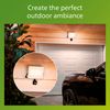 PHILIPS Lois UltraEfficient Outdoor Floodlight, with Motion Sensor, 24 W, 3000 K White Light, Anthracite​