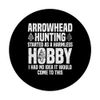 Arrowhead Hunting Displace Case Stone Arrowhead Hunter PopSockets Standard PopGrip