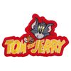 C&D Visionary Tom & Jerry Logo Patch, Red, Yellow