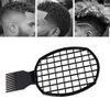 Twist Hair Coils Comb, Curl Comb, ABS Portable for Natural Hair Natural Curl Hair