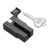 sourcing map 1pcs Port Blocker Locking USB Port/Dust PC Blocker with Coded Key,Black