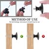 NB 6P3G Zinc Alloy Handle, Acrylic