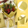 NEBURORA Metallic Gold Tissue Paper for Gift Bags 60 Sheets Gold Wrapping Tissue Paper Bulk 50 X 35 cm Gold Packaging Paper for Christmas Gift Wrap Art Crafts Birthday Wedding Decoration