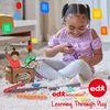 edxeducation Plastic Transparent Pattern Blocks | 120 Pieces | Light & Colour Exploration, Maths Resources