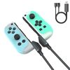Linghuang Charging Cable for Joy Con Controller,Switch Controller Charger for Nintendo Switch/Switch OLED Joycon,with LED Indicator Lamp