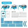 Makeblock mBot Add-on Pack Six-Legged Robot, Robot 3-in-1 Add-on Pack, 3 Forms (mBot Robot Excluded)