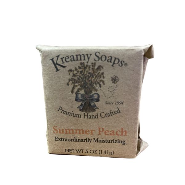 Kreamy Soaps Premium Hand Crafted Summer Peach