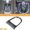 Interior Gear Shift Panel Cover  Protective Trim Stickers for Ford Mustang 2015+