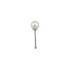 White 3mm Pearl Ball Nose Stud Ball End – 22GA