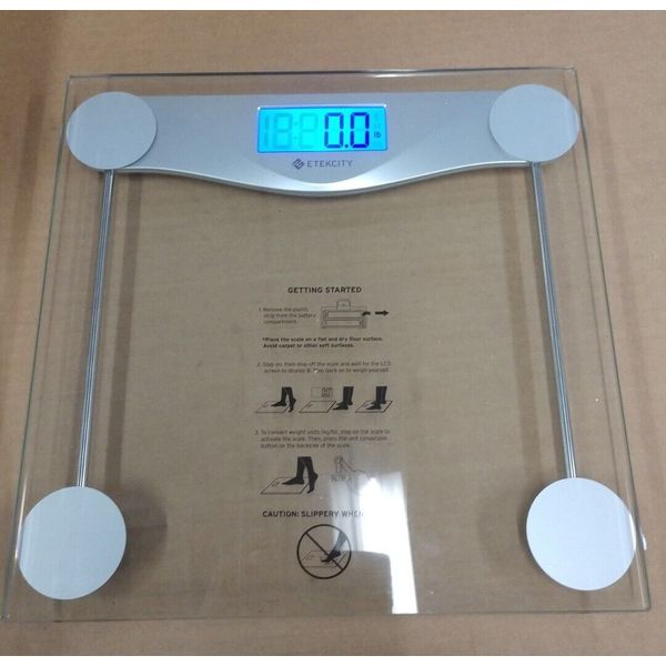 Etekcity - Digital Body Weight Scale - Model EB4074C - Open Box