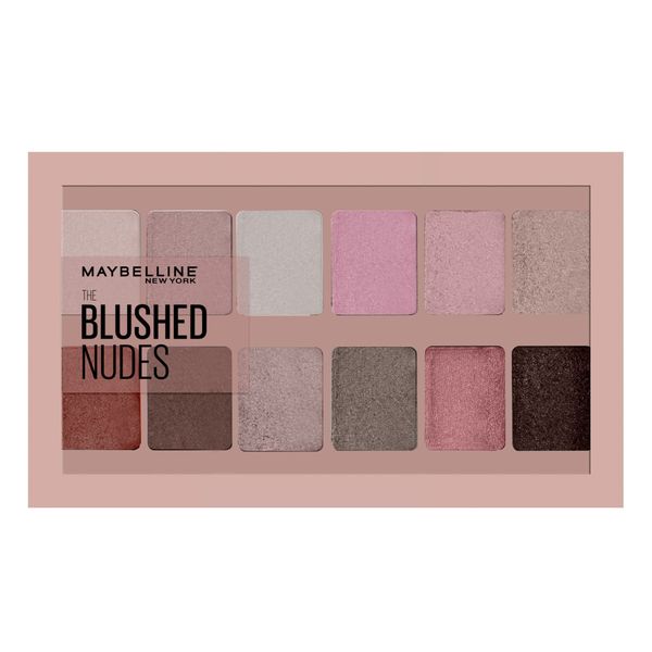Maybelline Eye Shadow Palette Blushed Nudes, W29