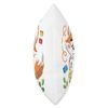 Rainbow Fox Playful Cubes Fun Time Throw Pillow