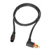 Official Techmate OptiMATE O39 Cable Motorcycle 90° DC Socket Adapter