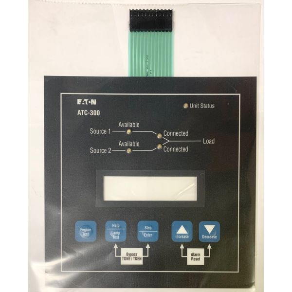 EATON ATC-300 Automatic Transfer Switch Control Replacement Cover Control Keypad