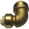 10 PIECES 3/4" X 1/2" PUSH FIT ELBOW, REDUCED REDUCING ELBOW