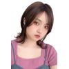 Brightlele hf1510-CR Soft Wolf Layered Wig, Short, Bob, Natural, Full Wig, Wolf Hair