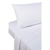 Bedding Heaven 2' 6" Percale 180 Thread Count Fitted Sheet. White. Ideal for Bunk Bed, Small Single and Caravan Bed.